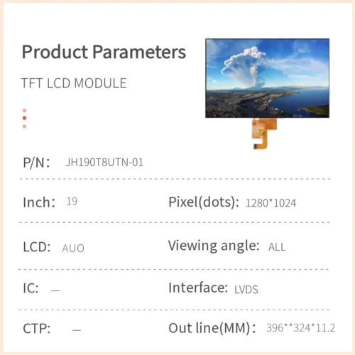 19-inch TFT LCD Module