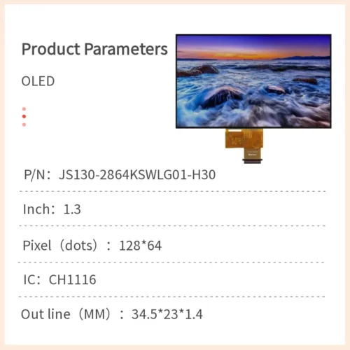 1.3 Inch OLED Display Module