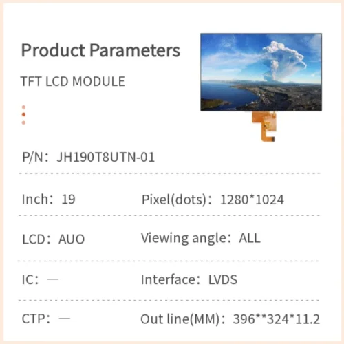 19-inch TFT LCD Module