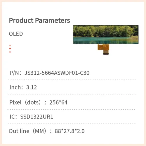 3.12‑Inch OLED Display Module