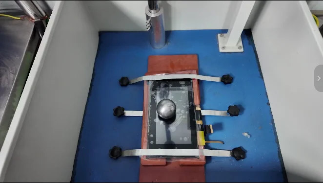 LCD display module wide temperature technology test