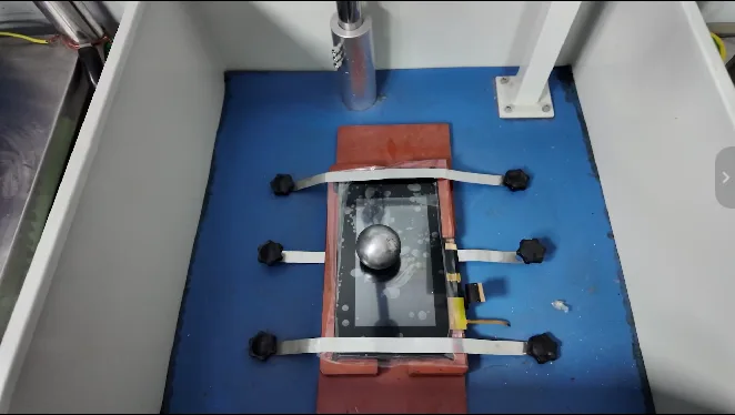 LCD display module wide temperature technology test