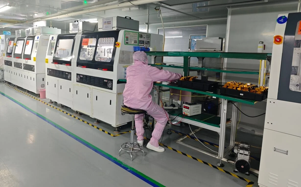 High definition display manufacturing process