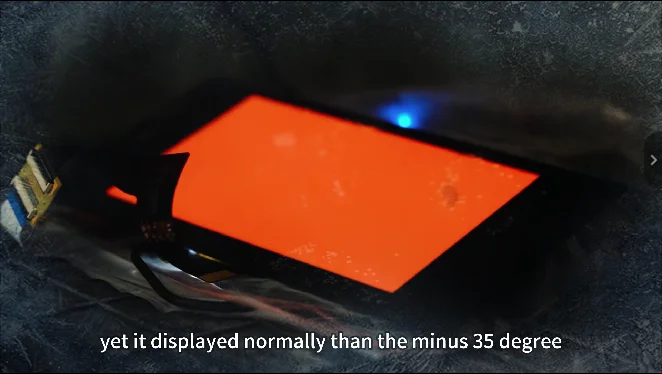 LCD display module violent impact test