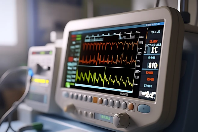 Multi-Parameter Patient Monitor Display