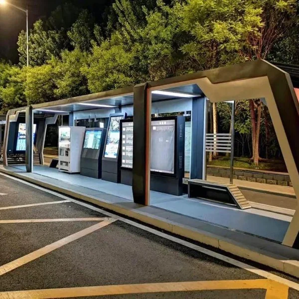 Urban Smart Bus Stop Display