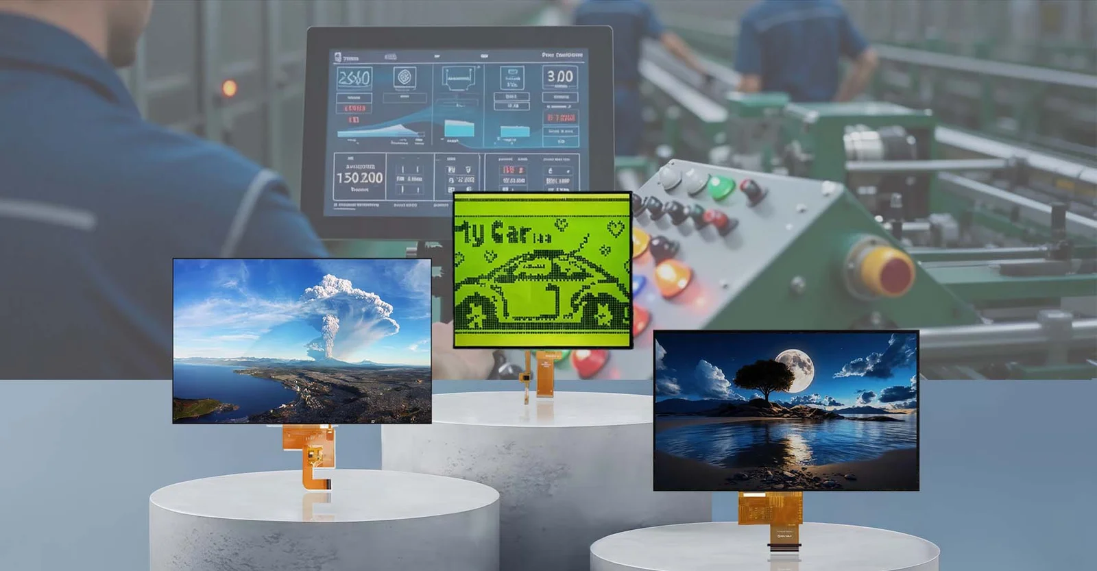 Automated Industrial Display Solutions