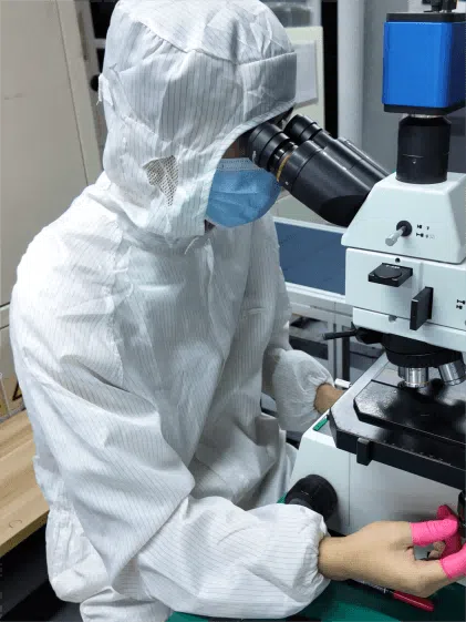 Jictech Labs Microscope view with Fourier formulas