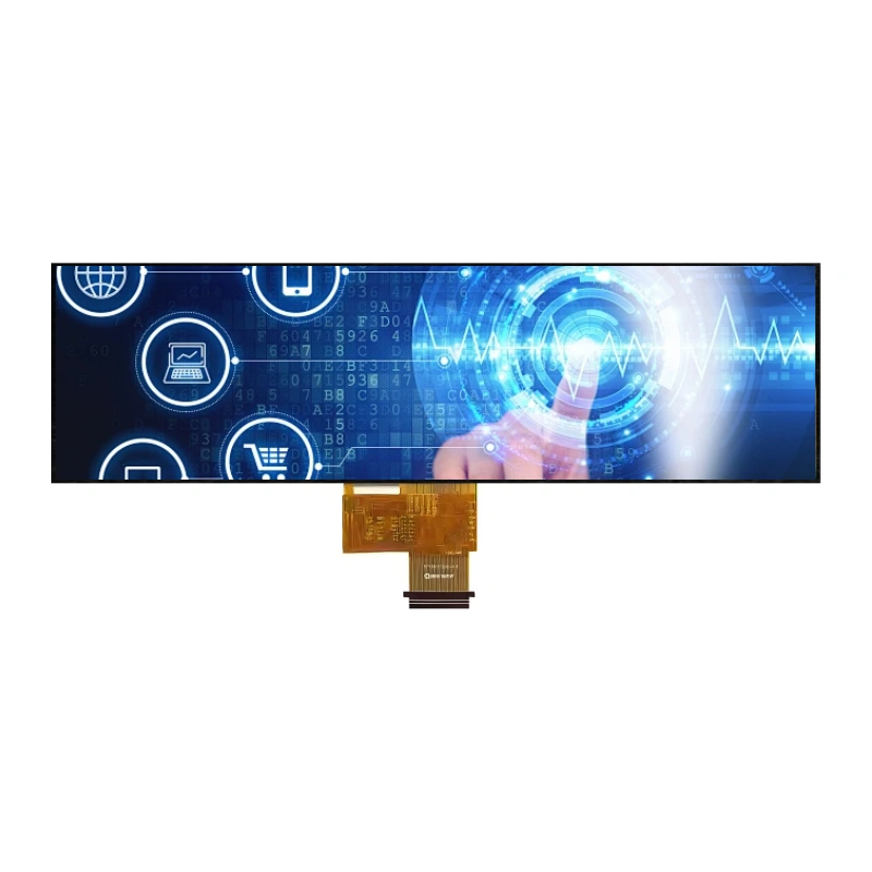 12.3 inch Bar-Type TFT LCD Module - 1920x720 2ch-LVDS with PCAP