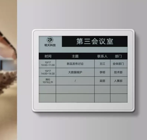 회의 정보