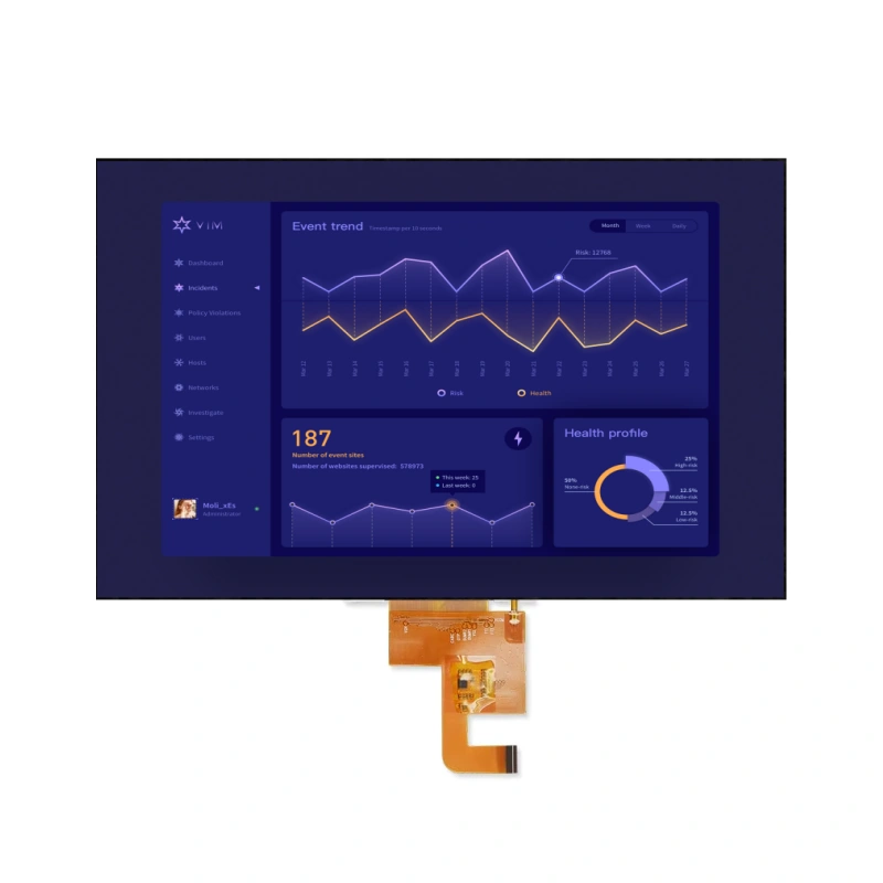 10.1 Module LCD TFT haute luminosité - 1 024 × 600, interface MIPI à 4 voies